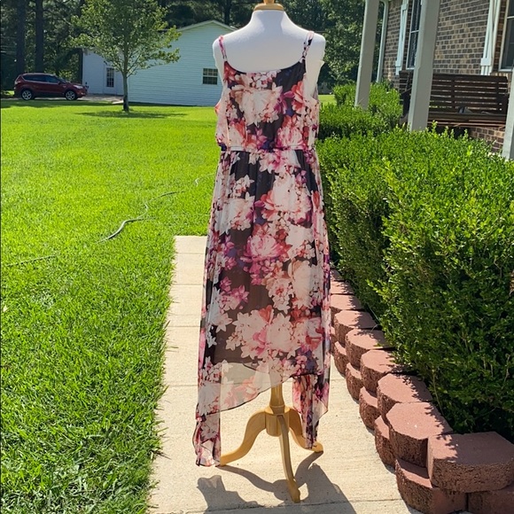 Lane Bryant Women’s Pink Floral Print Dress - Picture 6 of 8